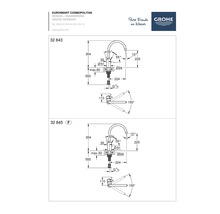 GROHE Keukenkraan Eurosmart Cosmopolitan 32843DC2 supersteel-thumb-1 GROHE Keukenkraan Eurosmart Cosmopolitan 32843DC2 supersteel-thumb-1