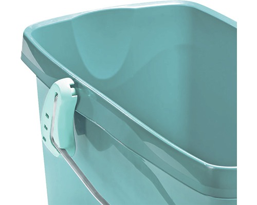 Kunststof emmer met metalen beugel