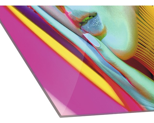 Acrylglasplaat met abstract motief