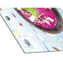Acrylglasfoto met soepmotief