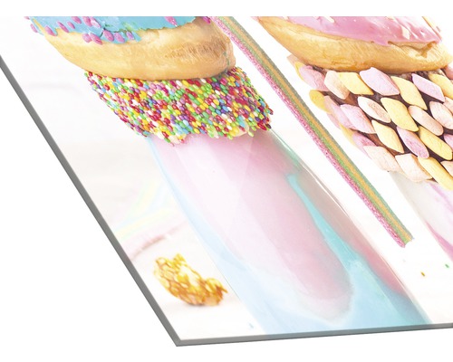 Decoratieve acrylglasplaat met snoepmotieven voor binnenshuis