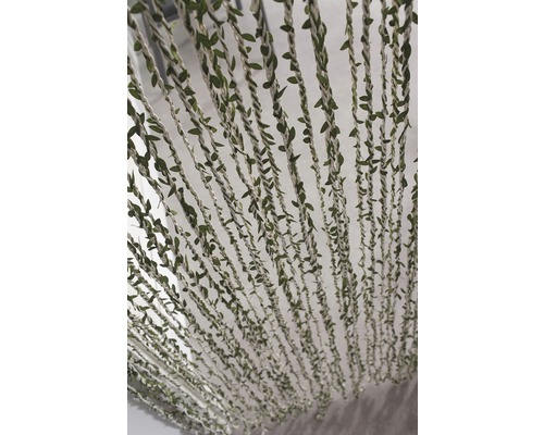 Decoratieve touwen met groene bladeren als kamerdecoratie