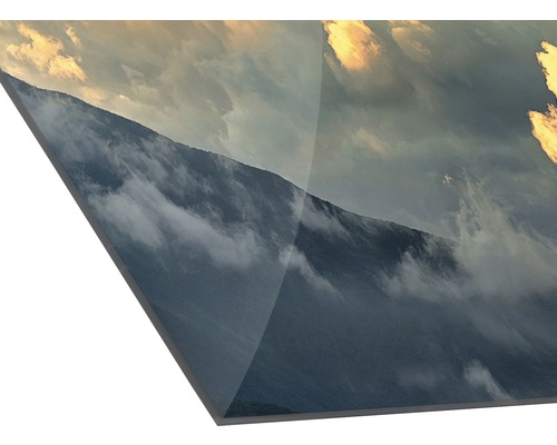 Acrylglasfoto met bergmotief