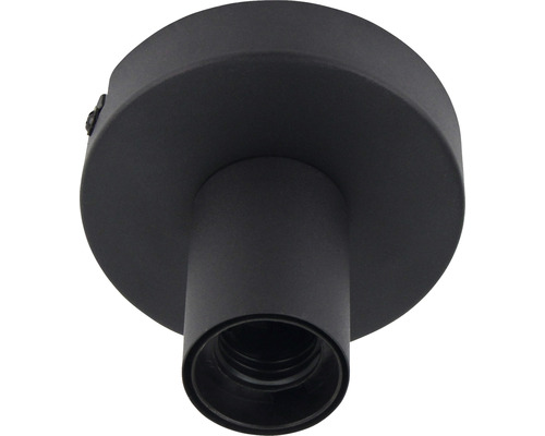 Zwarte plafondlamp voor binnenshuis