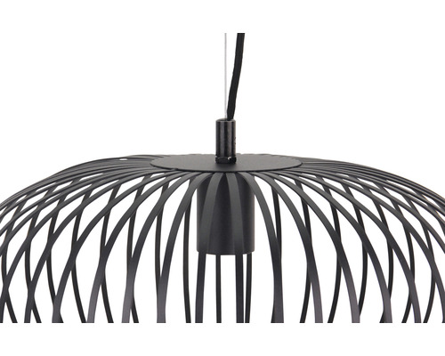 Hanglamp met metalen frame