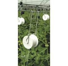 Binddraadhouder in kas voor plantenbevestiging