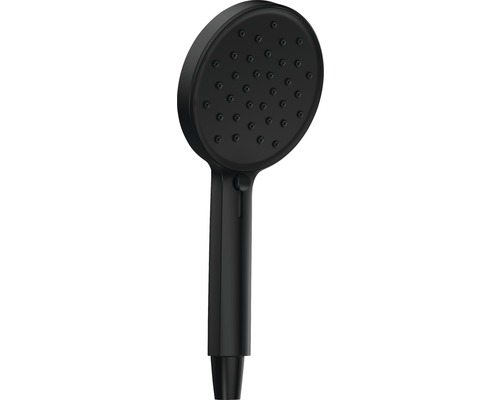 Zwarte handdouchekop voor douche