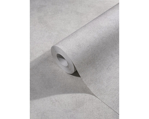 Grijze textielbehang op een rol
