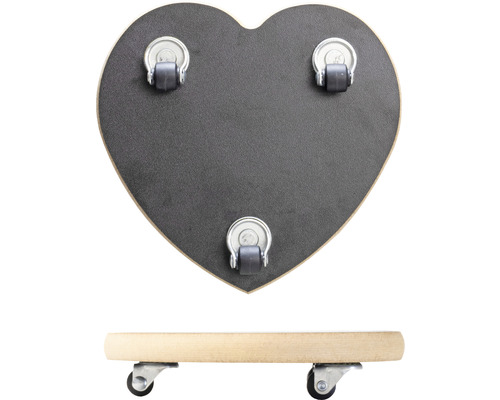 Hartvormige plantenroller met wielen