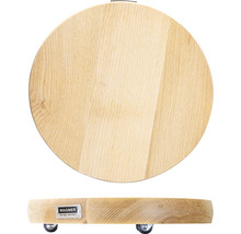 Rond rolplank van hout