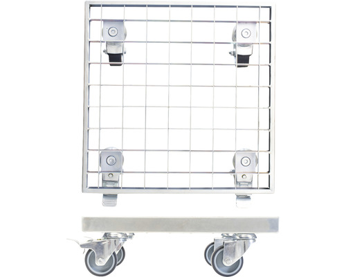 Draadkooiwagen met wielen voor transport