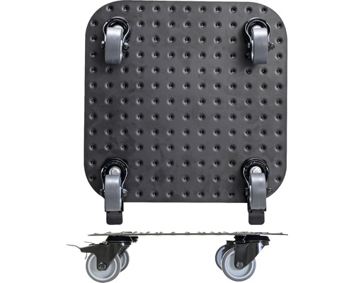 Werkplaats rolplank met vier wielen