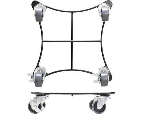 Plantenroller met vier wielen