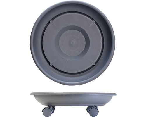 Plantenroller van kunststof met wielen voor plantenbakken