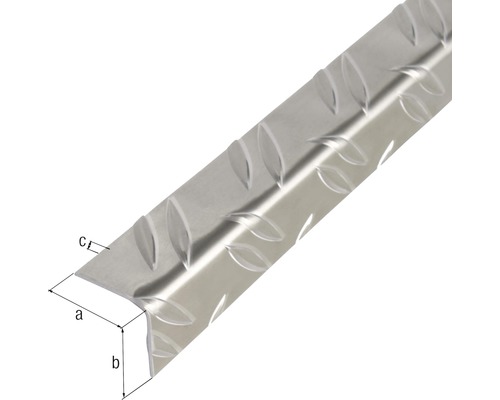 Aluminium hoekbeschermingsprofiel met tranenpatroon
