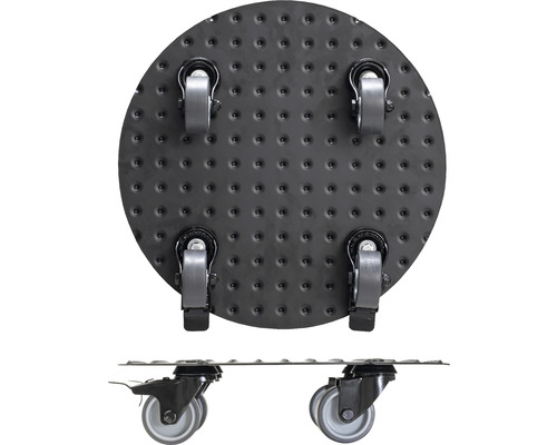 Werkplaatsrolplank met vier wielen