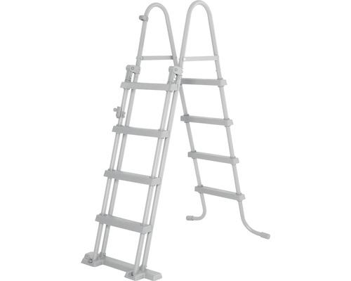 Zwembadladder met vijf treden