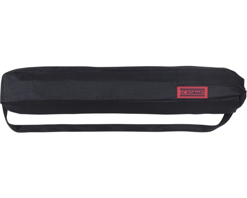 J.C. Schwarz draagtas met ritssluiting en draagriem