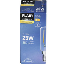 FLAIR LED koelkastlampje E14/2,1W T25 warmwit helder