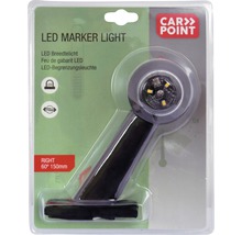 Carpoint led markeringslicht, rechter uitvoering, 60 graden, 150 millimeter