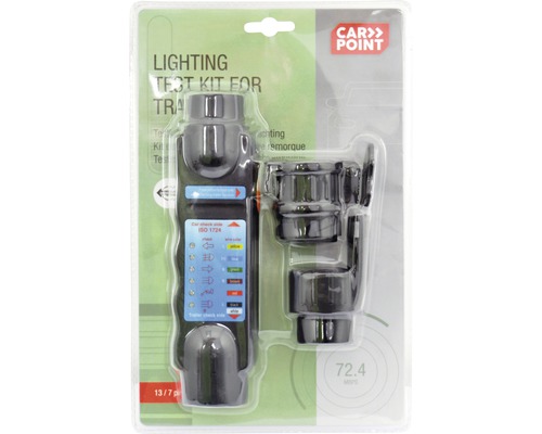 Verlichtingstester voor aanhangers