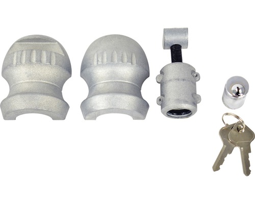 Paalkap inclusief slot en sleutels voor poort