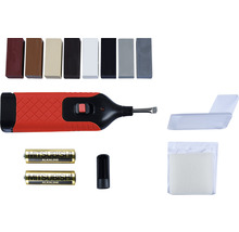 Meubelreparatieset met retoucheerstift en wasblokken