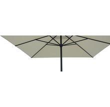 SOLUNA Parasol Nancy ecru 300x300 cm, hoogte 275 cm-thumb-2