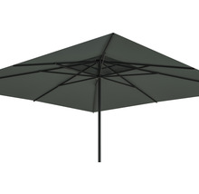 SOLUNA Parasol Nancy donkergrijs 300x300 cm, hoogte 275 cm-thumb-6 SOLUNA Parasol Nancy donkergrijs 300x300 cm, hoogte 275 cm-thumb-6