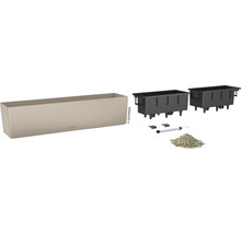 Lechuza Balconera Cottage 80 plantenbak met accessoires