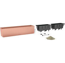 Lechuza Balconera Cottage 80 plantenbakset met irrigatiesysteem
