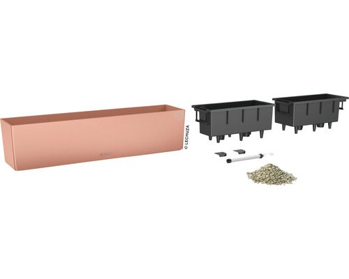 Lechuza Balconera Cottage 80 plantenbakset met irrigatiesysteem