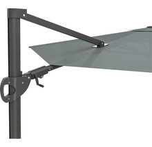 SOLUNA Zweefparasol Orléans met kruisvoetstandaard donkergrijs Ø 300 cm-thumb-12 SOLUNA Zweefparasol Orléans met kruisvoetstandaard donkergrijs Ø 300 cm-thumb-12
