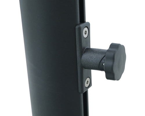 Detailaanzicht van een bevestigingselement met schroeven