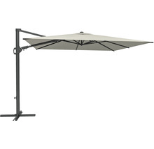 SOLUNA Zweefparasol Orléans ecru 300x300 cm, hoogte 251 cm-thumb-14