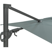 SOLUNA Zweefparasol Orléans grijs 300x300 cm, hoogte 251 cm-thumb-12 SOLUNA Zweefparasol Orléans grijs 300x300 cm, hoogte 251 cm-thumb-12