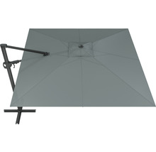 SOLUNA Zweefparasol Orléans grijs 300x300 cm, hoogte 251 cm-thumb-14 SOLUNA Zweefparasol Orléans grijs 300x300 cm, hoogte 251 cm-thumb-14