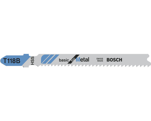 Bosch decoupeerzaagblad T118B Basic for Metal