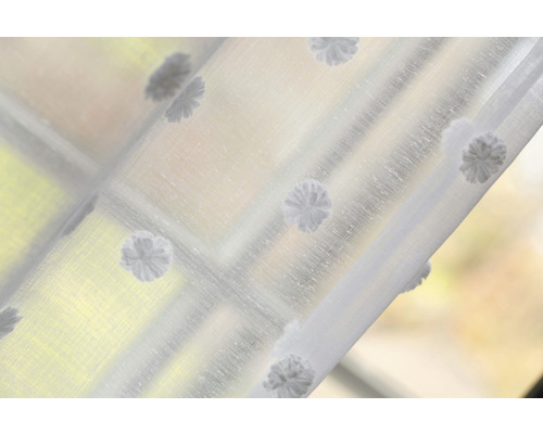 Gordijn met bloemmotief