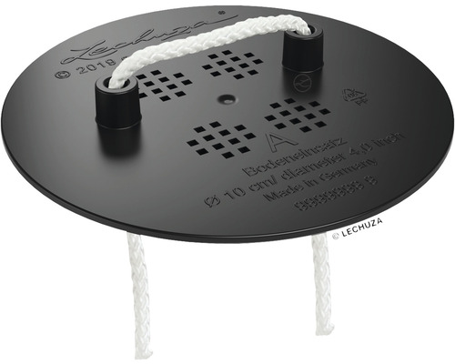 Lechuza bodeminzetstuk met een diameter van 10 cm