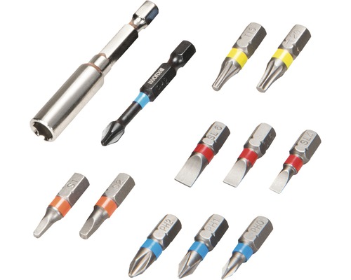 Bitset met magnetische bithouder en diverse schroefbits