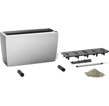 Echtholz plantenbak met irrigatiesysteem en accessoires