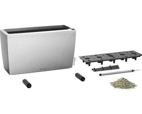 Echtholz plantenbak met irrigatiesysteem en accessoires