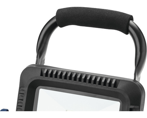 Gedetailleerde weergave van een handlamp met handvat