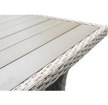 GARDEN PLACE Diningset Madeira 6-zits, 6-delig lichtgrijs incl. tafel en zitkussens