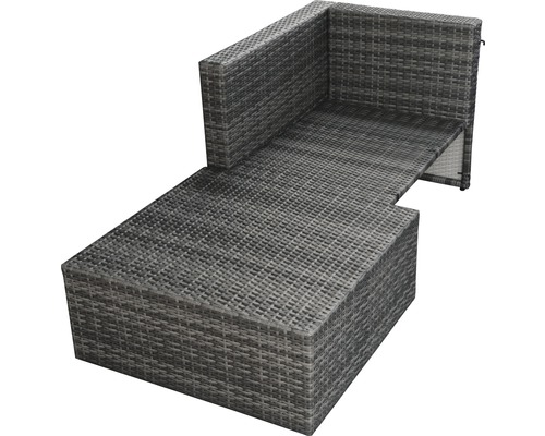 Tuinloungedeel van polyrotan