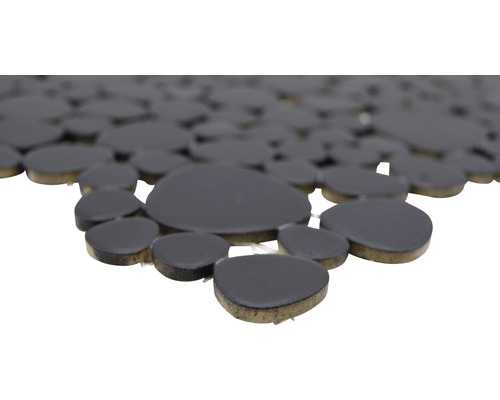 Mozaïektegel met kiezelsteenlook