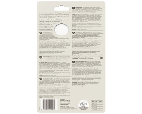 Plantenvoeding voor kamerplanten, 10 stuks