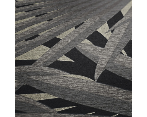 Close-up van een grijs behang met abstract patroon