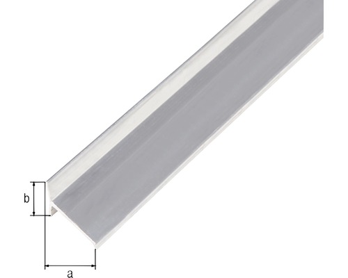 Aluminium hoekprofiel met maatvoering